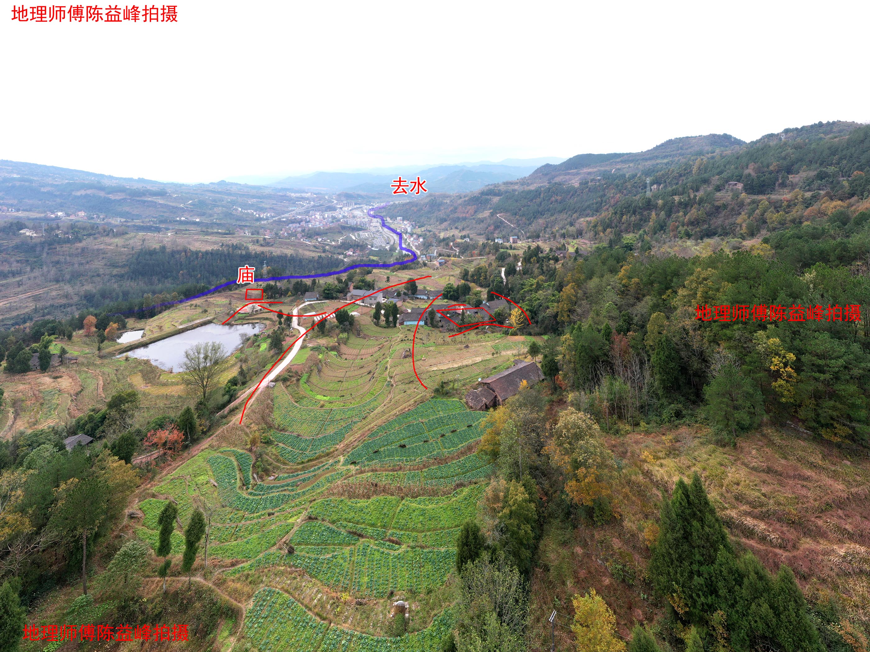 陈益峰:禄存带禄结穴,刘氏两个秀才的老宅