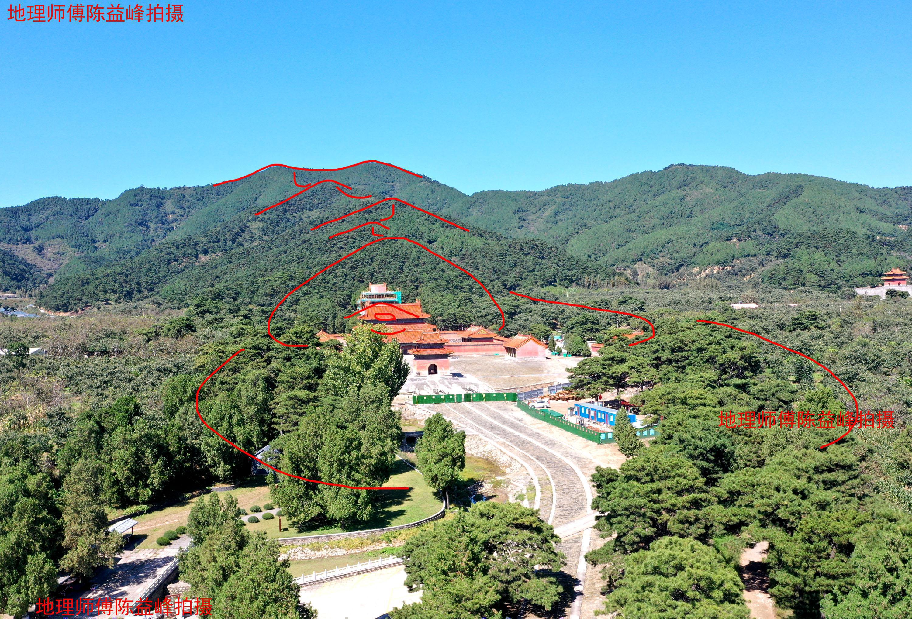 帐下贵人地理巅峰之作墓主自己卜选清朝顺治之孝陵