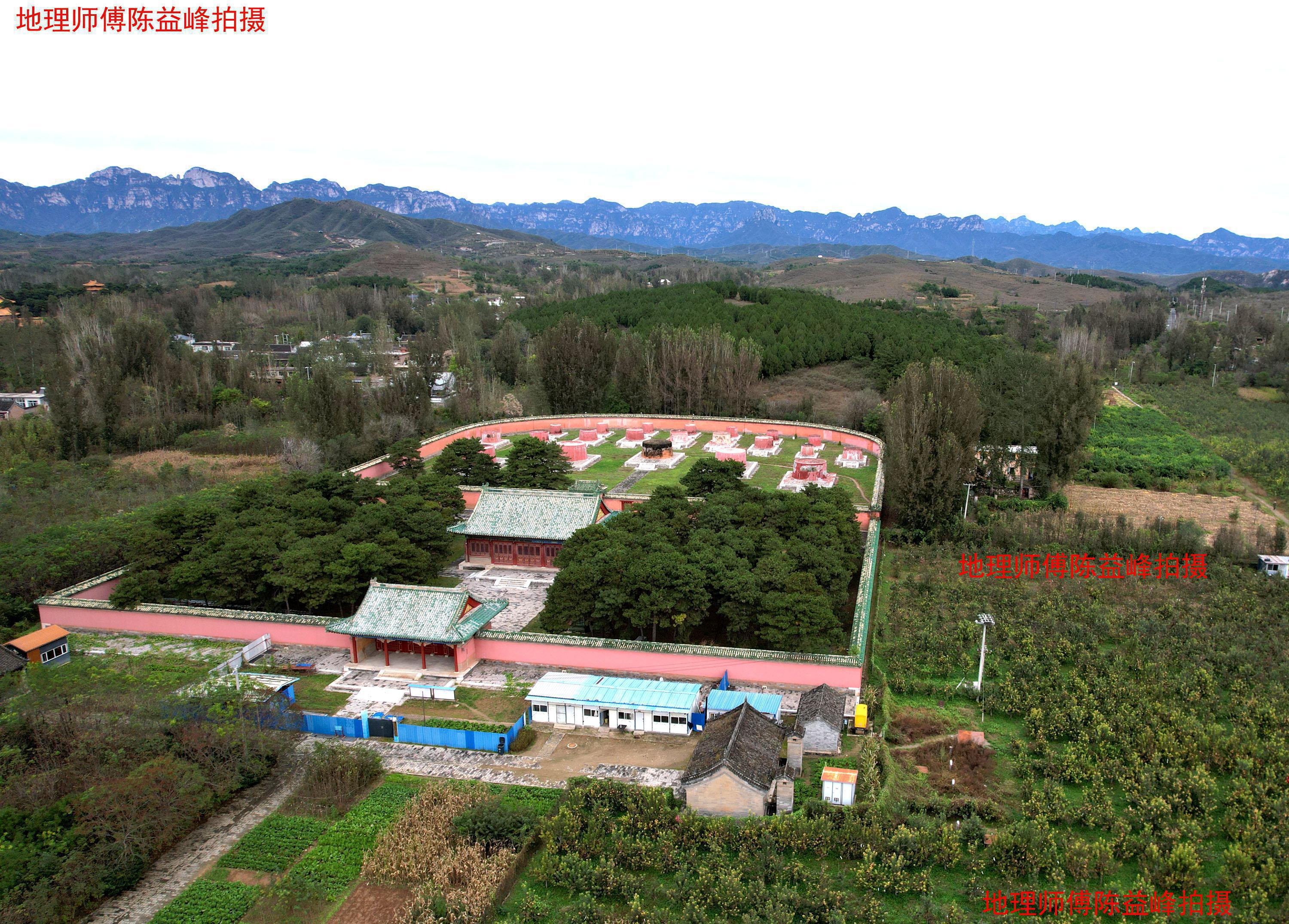 左耳进气抛闪斜结雍正泰陵之妃园寝