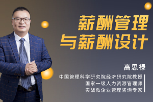 薪酬管理与薪酬设计