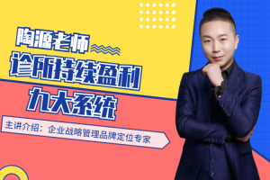 诊所持续盈利九大系统