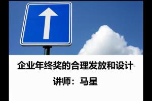 《企业年终奖的合理发放与设计》