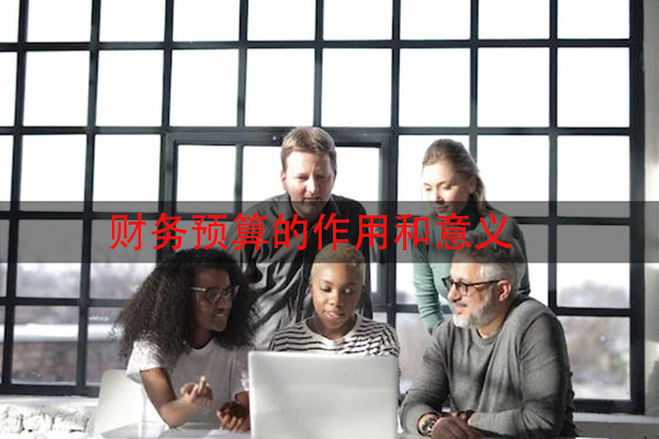 财务预算的作用和意义
