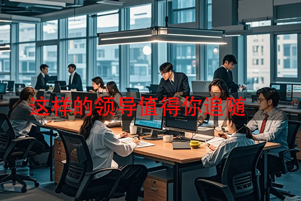 这样的领导值得你追随